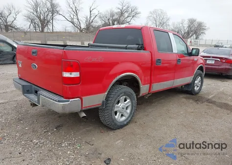2004 Ford F-150 Fx4/Lariat/Xlt from USA, damaged, VIN 1FTPW14574KC79742